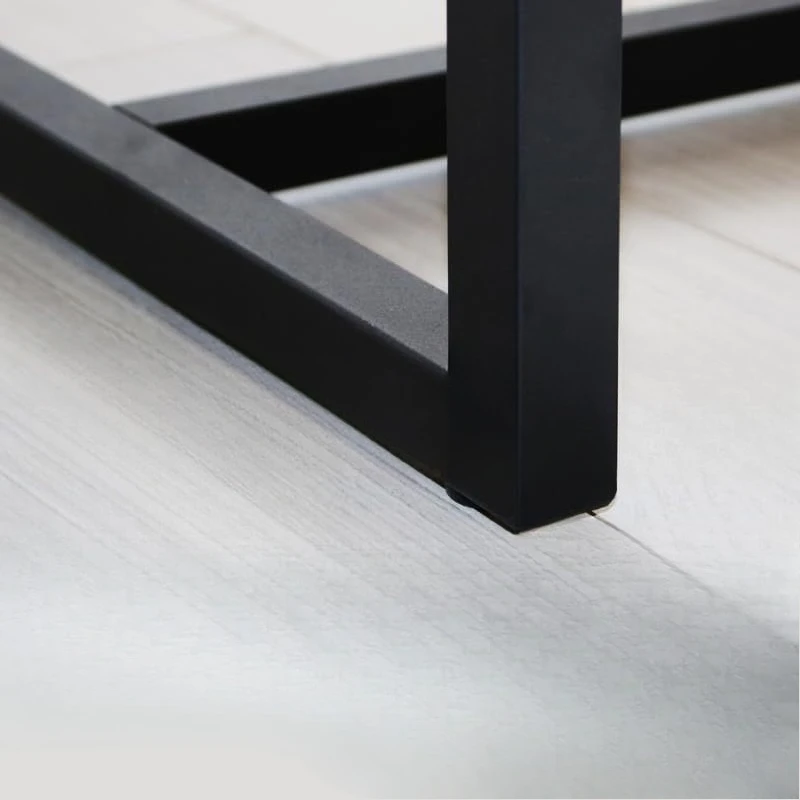 Industrial Country Style Heavy Metal Furniture Table Legs Computer Table Legs Metal Table DIY with Rubber Floor Protection