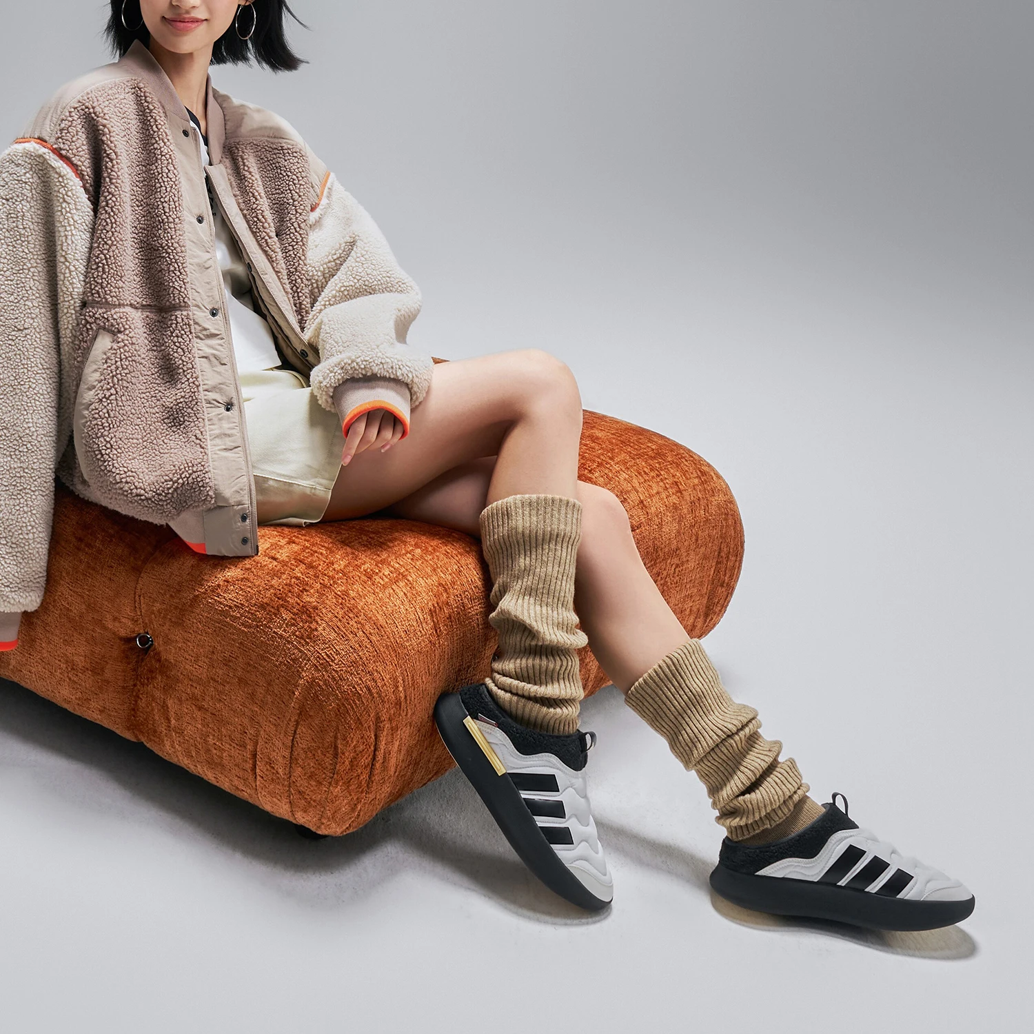 

Adidas genuine New Unisex Soft Comfort Anti-Slip Casual Cotton Shoes JR0066