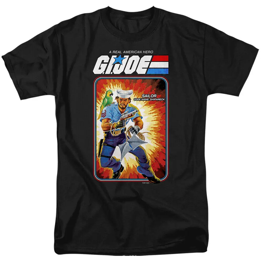 G I Joe Shipwreck Card Adult T Shirt