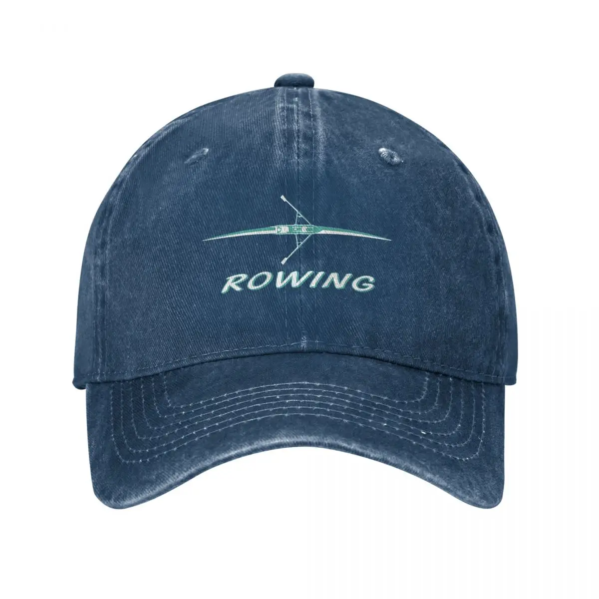 Rowing, crew, single scull Baseball Cap Trucker Hat Hat Beach Beach Beach Outing Sun Hats For Women Men's