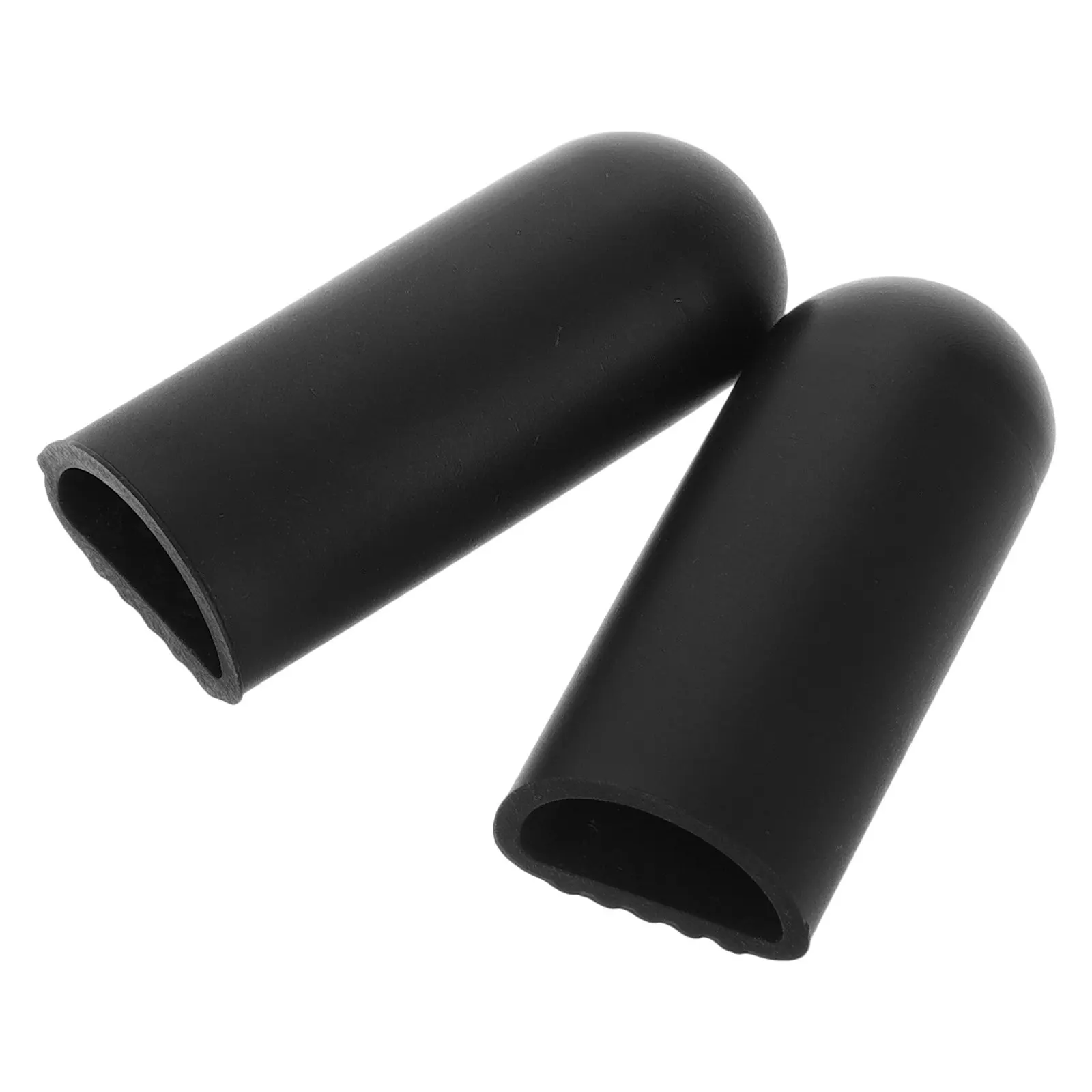 

2 шт. Накладки на опоры электросамоката, нескользящие силиконовые защитные чехлы для подножки, черные