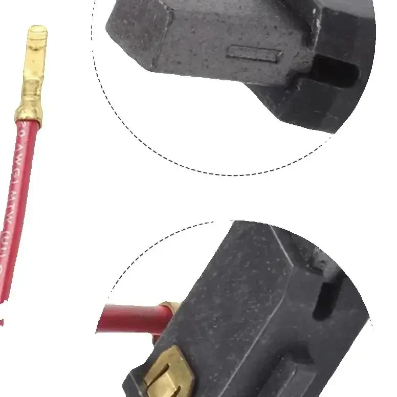 

DWE6411 Сменный держатель угольной щетки для шлифовальных машин, запасные части для шлифовальных машин, комплект деталей генератора из 2 предметов, номер детали 5140197-61