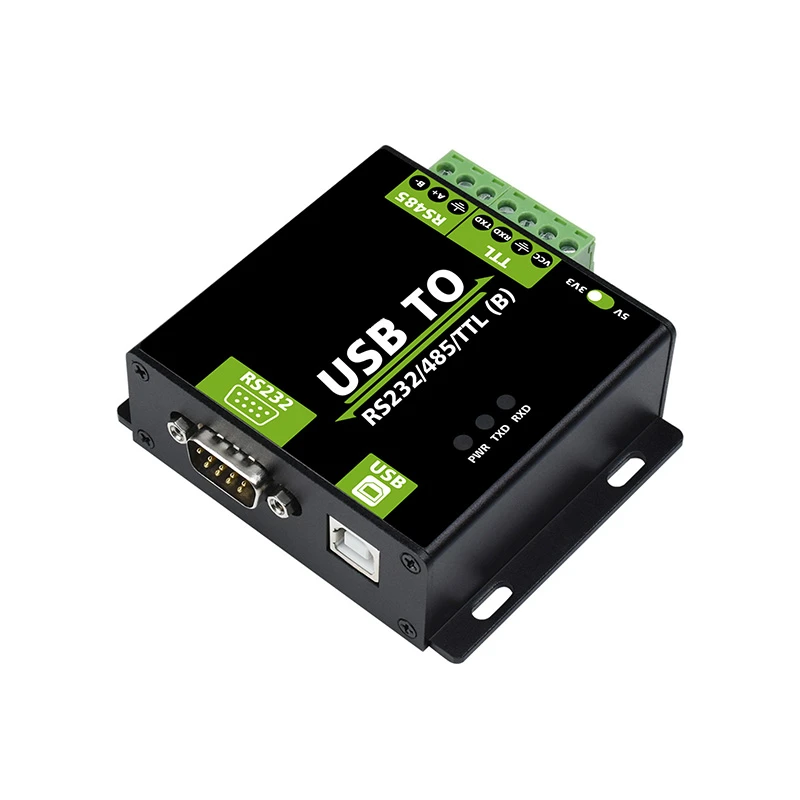 

FT232RNL/CH343G Последовательный преобразователь USB в RS232/485/TTL промышленного класса с изоляцией