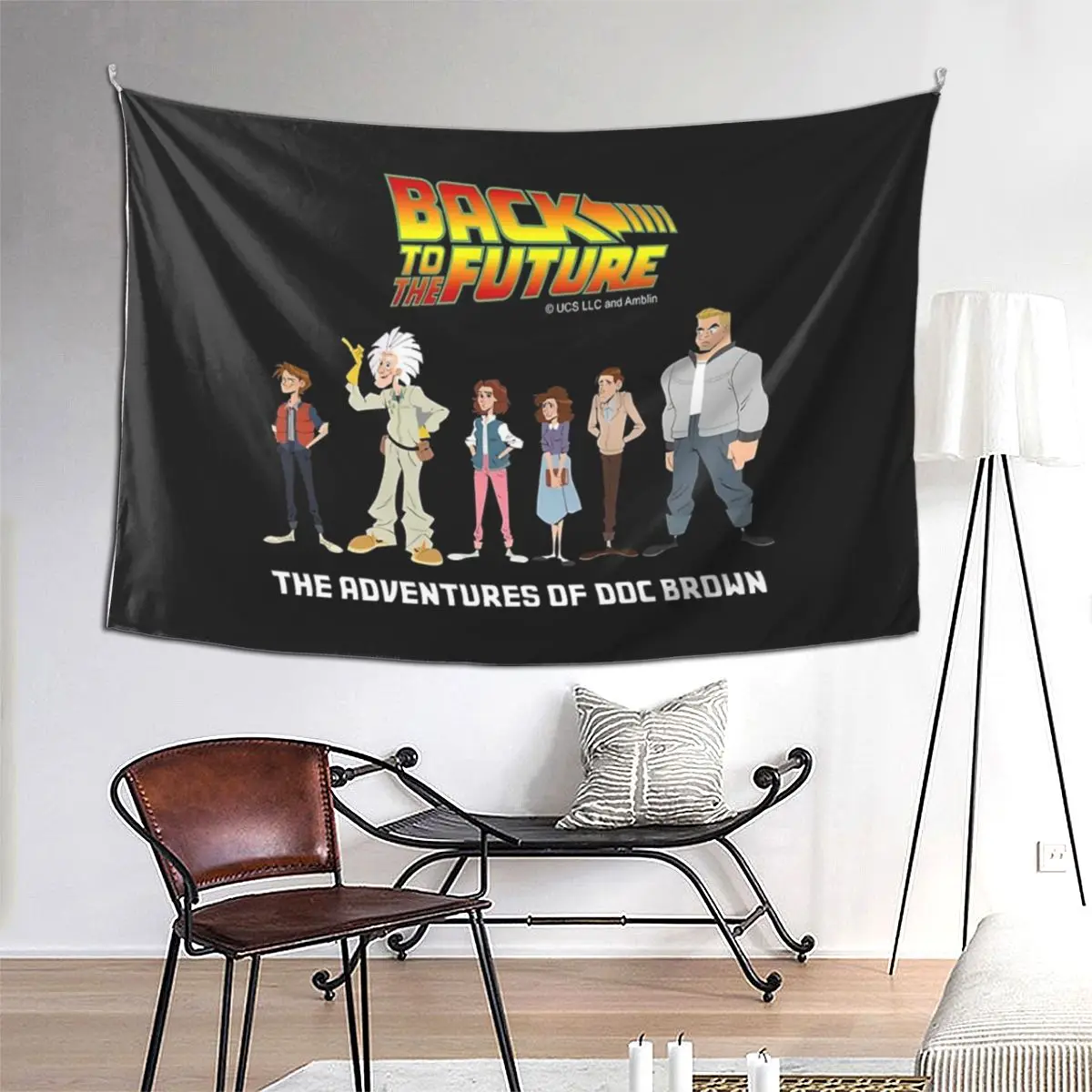 

Ретро гобелен «Назад в будущее» в стиле хиппи, настенный эстетический домашний декор, гобелены для гостиной, спальни, комнаты в общежитии