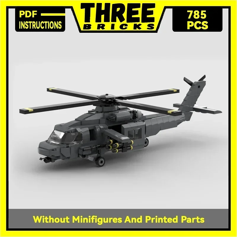 Blocs de construction Moc série de modèles militaires Black Hawk Fighter briques techniques bricolage assemblage jouets célèbres pour enfants cadeaux de vacances