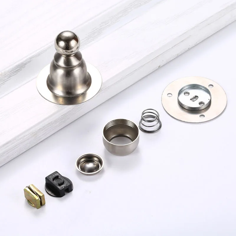 stainless steel MINI dual-use   Door Stopper Door Holders Catch Floor Mounted Nail-free Door Stops Sticker door stop