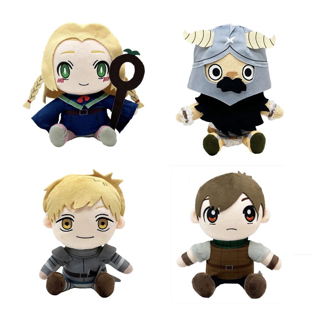 dungeon meshi plush cartoon and anime related plush toys, high-quality stuffed plush decorations, halloween gifts