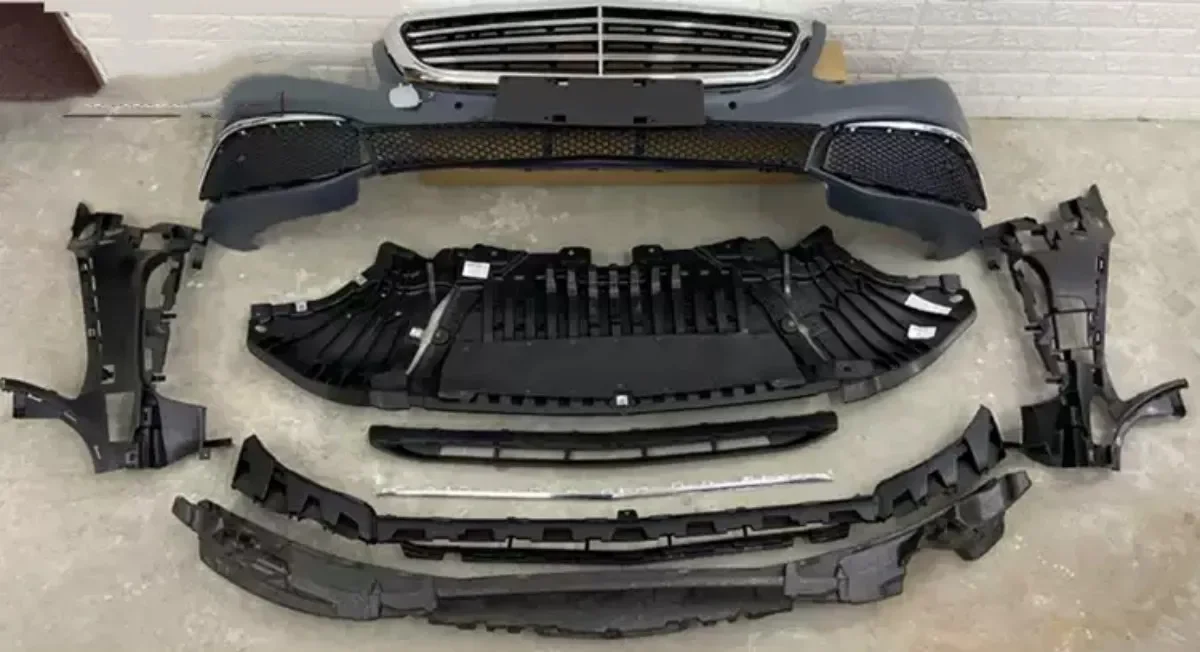 

Car Body kit front bumper surrounded Racing Grills grille trim for Mercedes-benz E-class E320 E350L W213E200 E260 modified E300