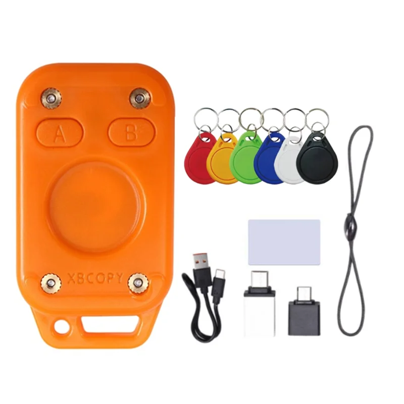 【BRILLIANT 】Chameleon Ultra Duplicator Restart Chameleon V2.0 RFID Emulator 125Khz 13.56Mhz Reader 6CUID Keychain+ 1UID White Ca