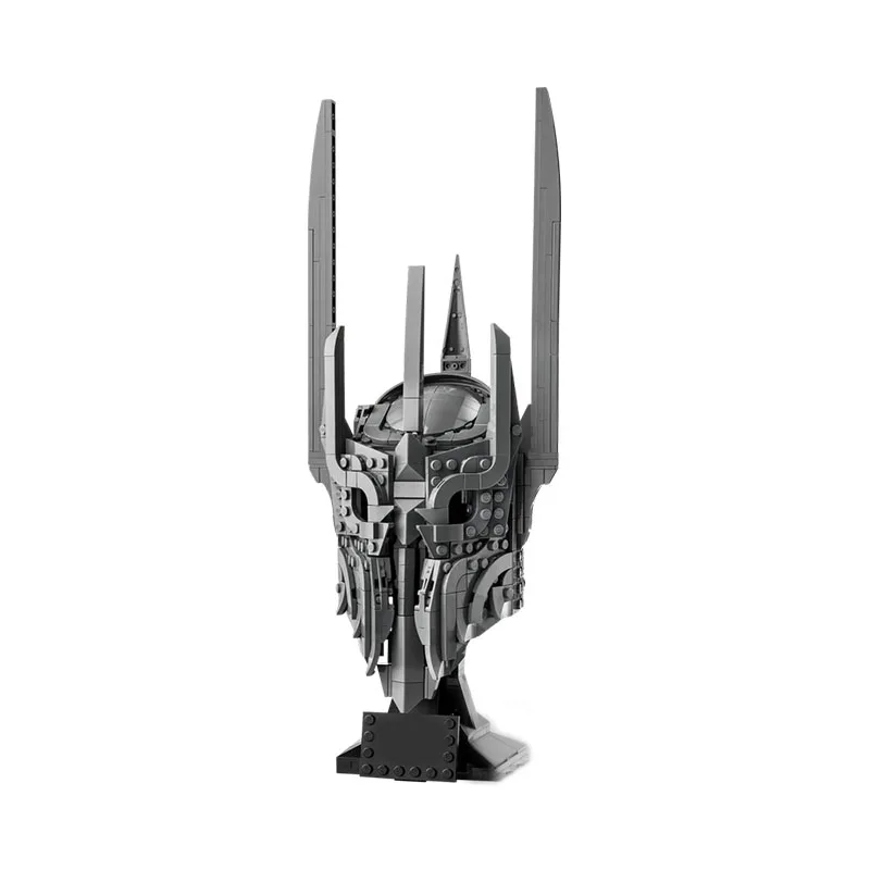 

538pcs Movie The Rings: Sauron's Helmet Model Building Blocks DIY Idea Assemble Education Toy Kids Christmas Gifts
