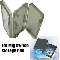 For Mig switch Game Card Cassette Box For ns cassette Game Card Storage CD Disk 4 slots Protective Case Cover Gaming Accessories