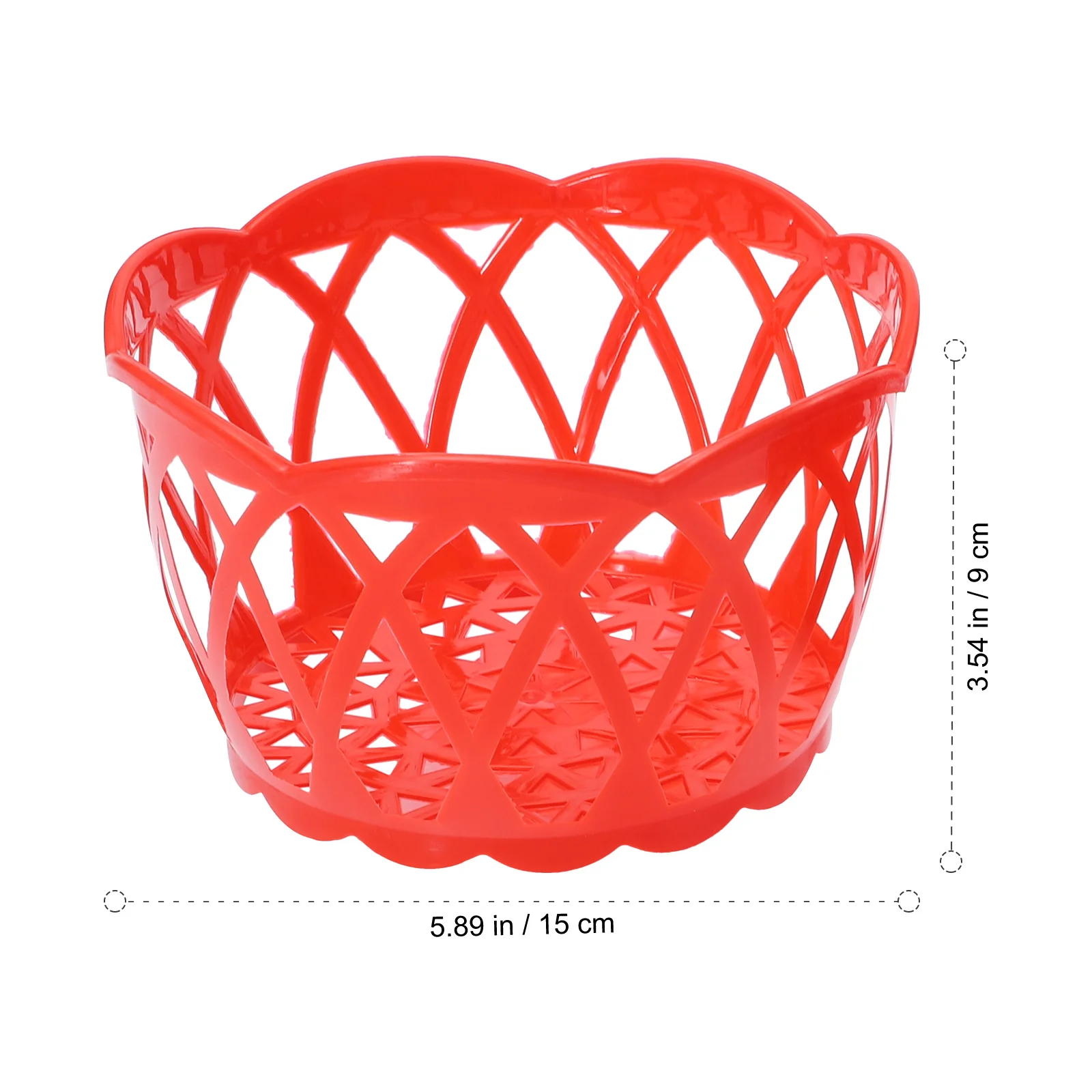 

12Pcs High-Quality Plastic Egg Packing Basket Smooth Grinding Storage Holder for Fruits Vegetables Toiletries Home Supplies