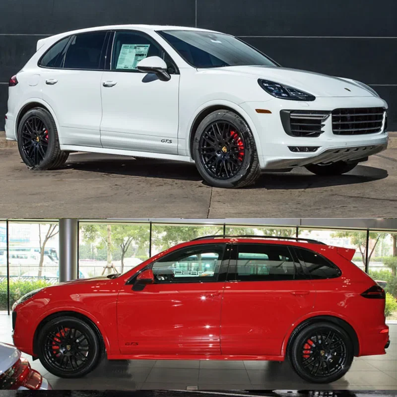 Emblema de estilo de carro adesivo, GTS 4.0, apto para Porsche, Cayenne, Cayman, Panamera, Macan, 911, 718, 928, 901, 930, 2pcs