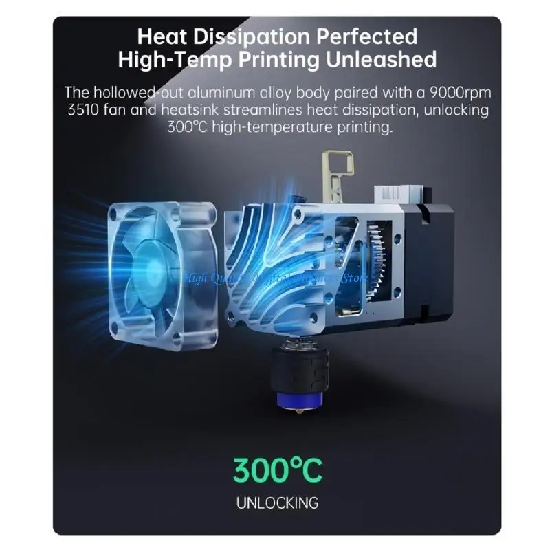 U2JE อันทรงพลัง V2S Lite Revos Extruder High DualGear Direct Drive Extruder สำหรับเครื่องพิมพ์ Ender3 Voron