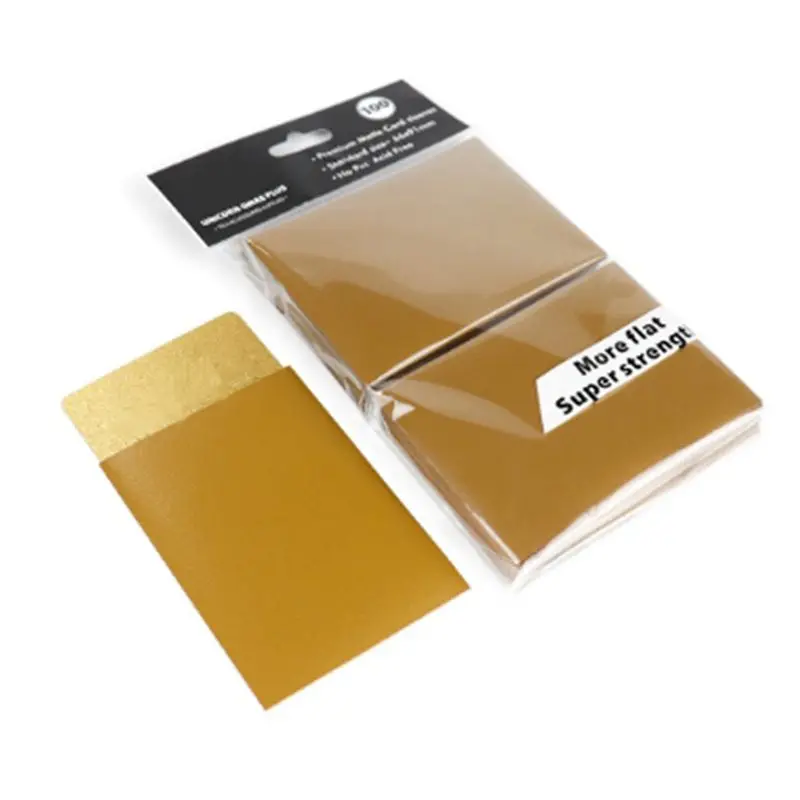 

100Pcs 2.5X3.5In Premium Trading Card Sleeves Standard Sized Board Game Cards For MTG Magic Gathering Lorcana Game Card Multi-Pu