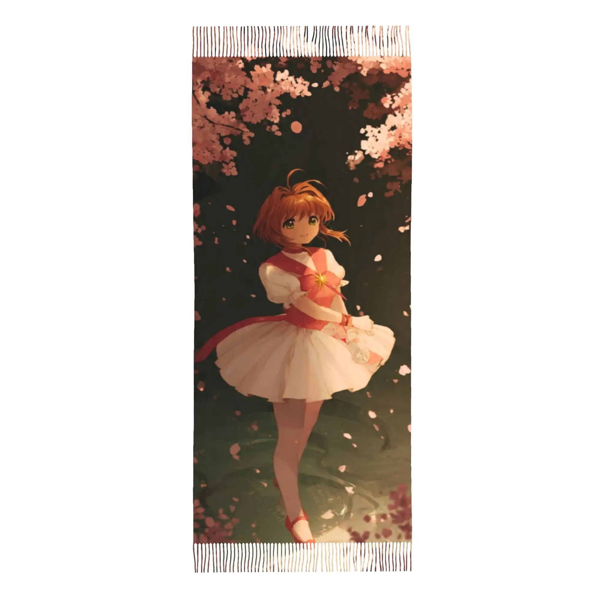 Sakura KinomotoTassel Scarf C-Cardcaptor Sakura Cold Day Fashion Windproof Gift Headband