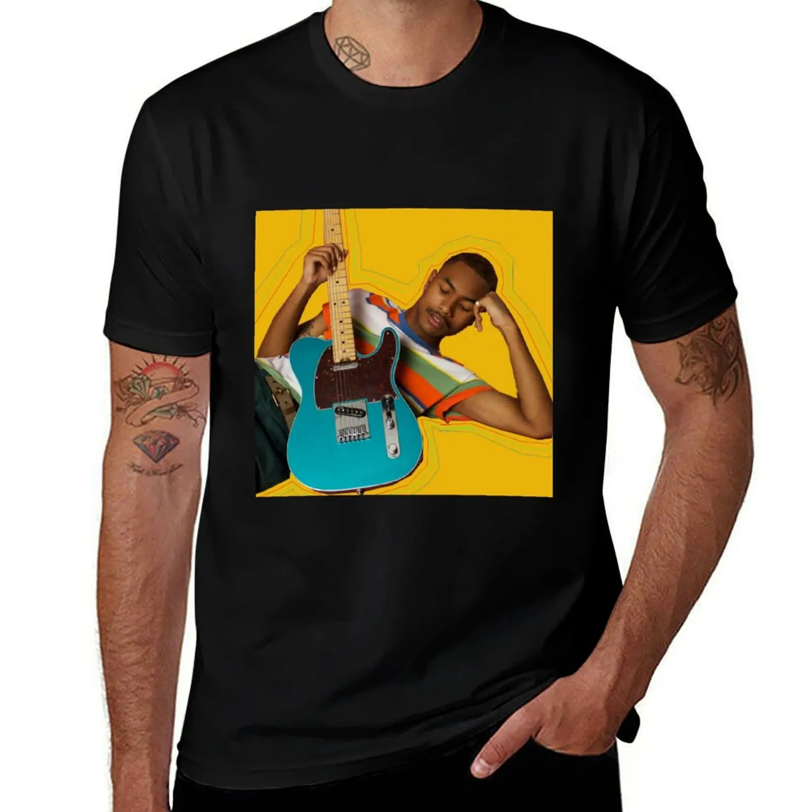 

Steve Lacy/(Element Ne) T-Shirt t shirts for man graphic tees cotton t shirt man T-Shirt