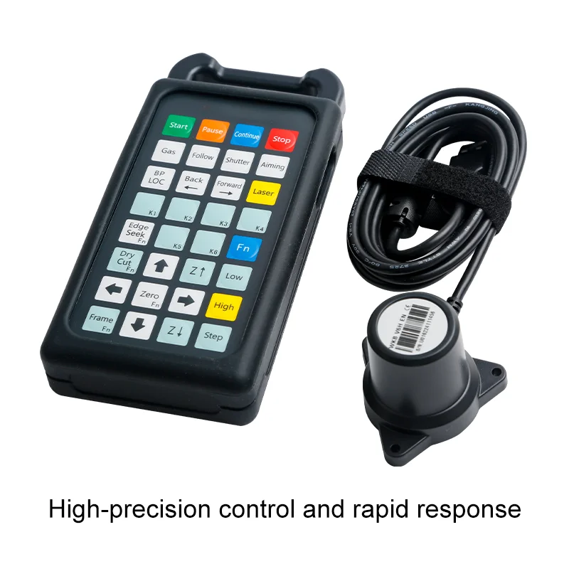 WKB V6 wireless control handle, Cypcut fiber optic cutting control system, laser cutting machine control handle