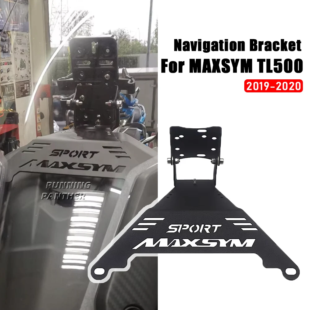 

For SYM MAXSYM TL 500 TL500 2019 2020 Wireless charging New motorcycle front mid navigation bracket GPS mobile phone charging