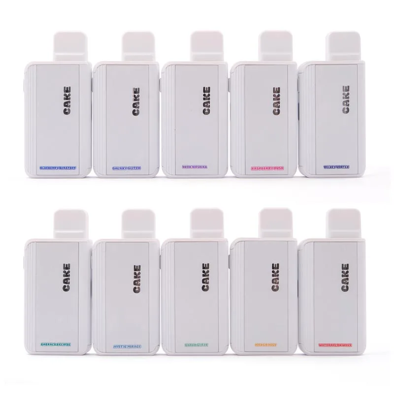 Cigarros elétricos para o óleo, caneta Vape diferente, carrinhos vazios, kit descartáveis recarregáveis, bolo, ela bate, 3ml de capacidade, 3-20pcs