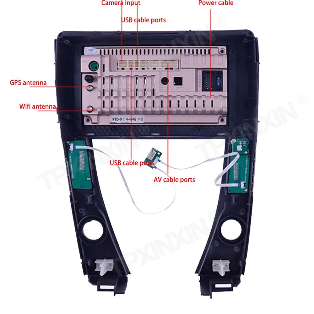 Voor Lexus Es 2005 - 2012 Android Auto Radio 2Din Stereo Ontvanger Autoradio Multimedia Dvd-speler Gps Navi Head Unit screen