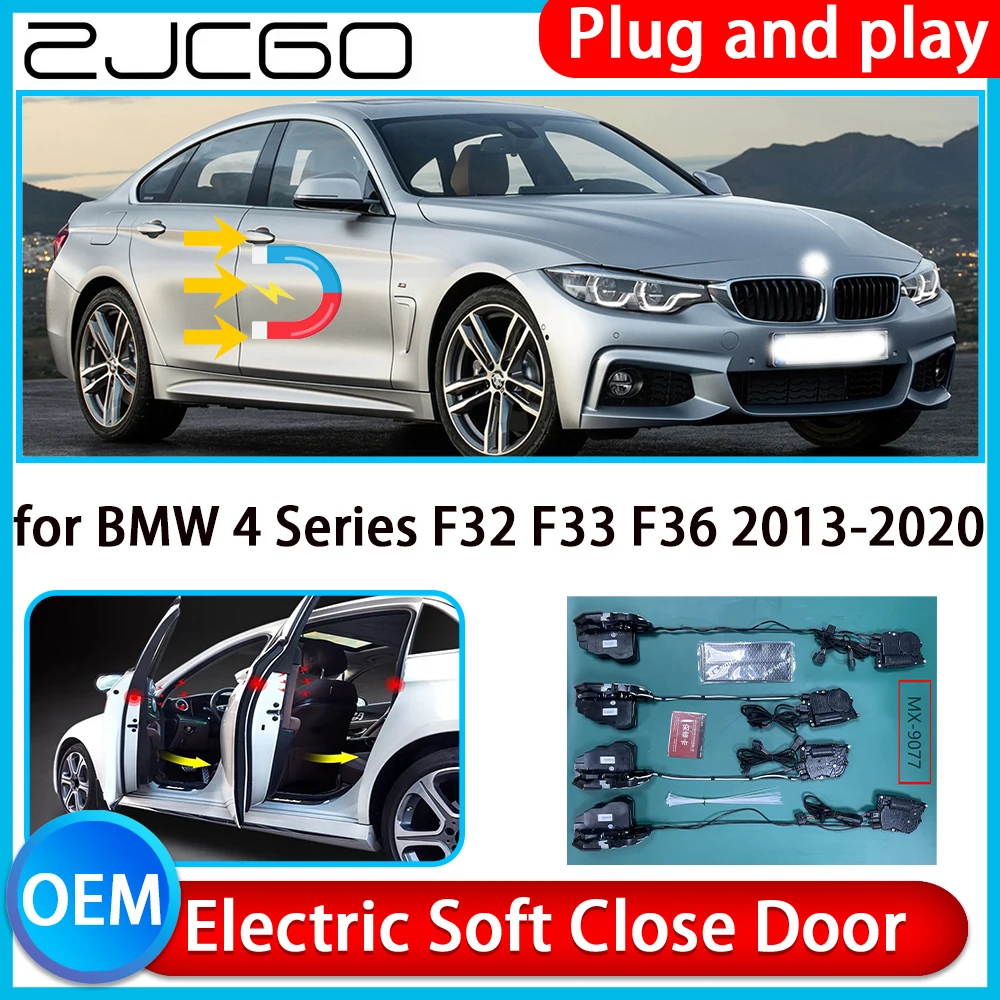 for BMW 4 Series F32 F33 F36 2013-2020 Auto Pull Car Soft Close Kit Door Power Latch Electric Door Catch Soft Closing Assist