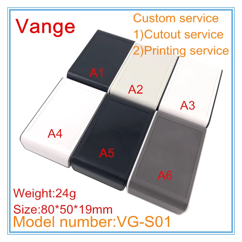 Vange module project box 80*50*19mm ABS plastic junction box