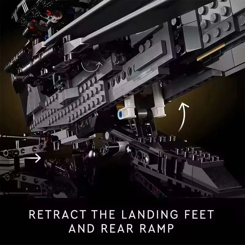 Nieuwe Technische 1369PCS Ornithopter Model Bouwstenen MOC Creatieve Vliegtuigen Bricks Speelgoed Voor Kid Geschenken En Volwassenen Vakantie Geschenken