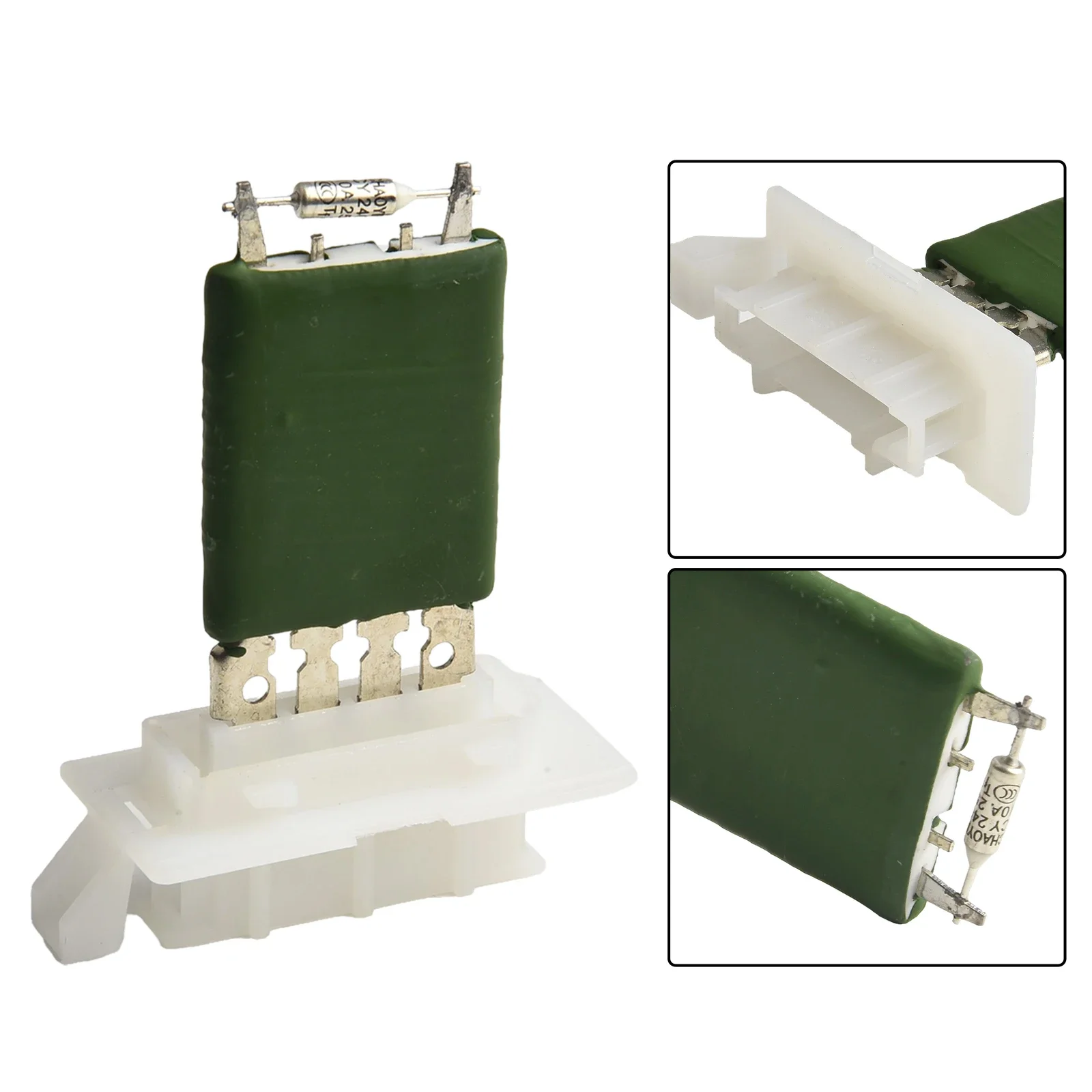 ตัวต้านทานมอเตอร์เครื่องเป่าลมร้อนที่ออกแบบมาเพื่อใช้สําหรับยานพาหนะ DACIA DUSTER เริ่มต้นตั้งแต่ปี 2010 PN 6001547488