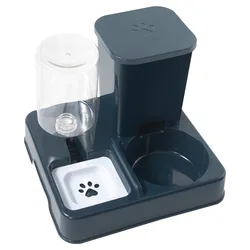 Dispensador automático 2 en 1 de agua y comida para perros y gatos