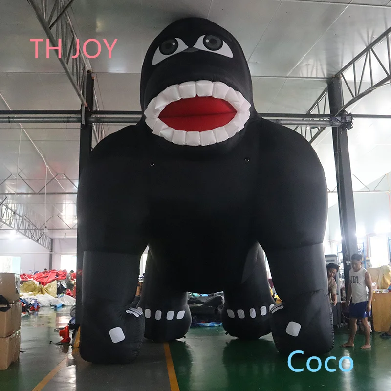 

outdoors advertising inflatable Gorilla cartoon, customized inflatable Gorilla balloon for sale