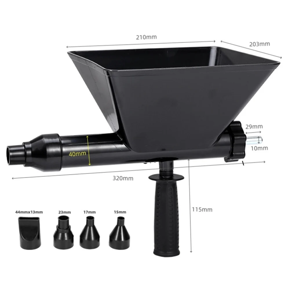 Pointing Cement Caulking Tool Electric Drill Joint Cement Grouting Device Pointing Grouting Machine Automatic Grout Tuck