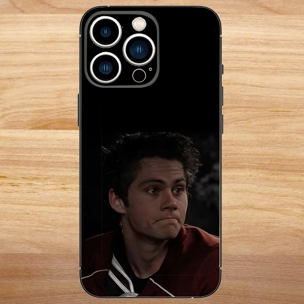 Teen Wolf Stiles Stilinski 24 Phone Case For iPhone15,14,13,12,11,Pro,Max,Plus,Mini,X,XS,XR,8,7,6,S,Plus,SE Soft Black Case