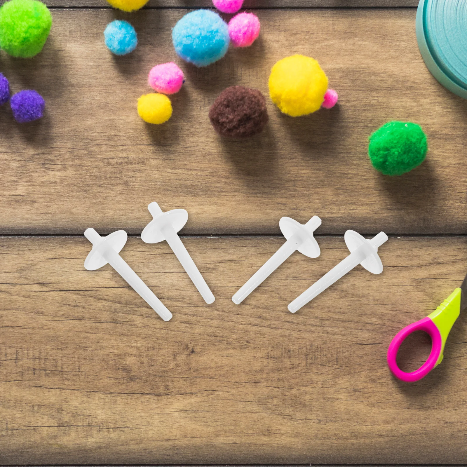 4 قطعة ماكينة خياطة بلاستيكية بكرة دبوس استبدال حامل خيط صغير لآلة الخياطة المنزلية أجزاء ملحق بكرة الوقوف #6