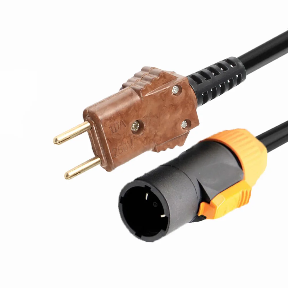 True1 إلى الباكليت التوصيل كابل الطاقة 3x1.5mm2 10A 250 فولت تمديد الحبل 1 متر 2 متر 3 متر 5 متر لمعدات إضاءة المسرح LED #2