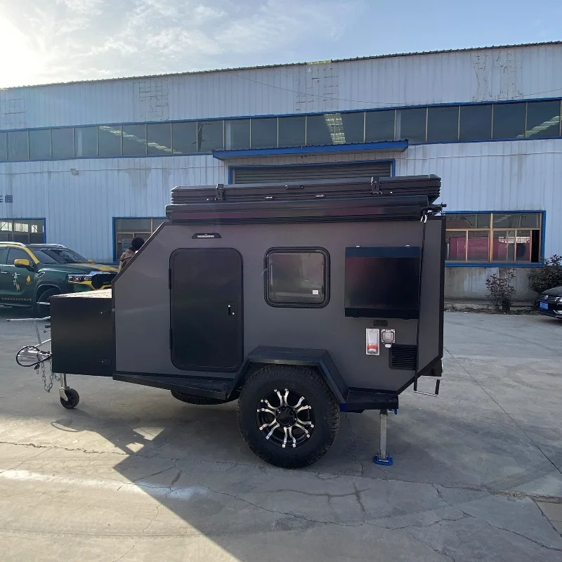 Customized 4x4 Off-road Camping Trailer All Terrain Towable Camp Caravan For Australia Outdoor Travel Heavy Duty Car Towing