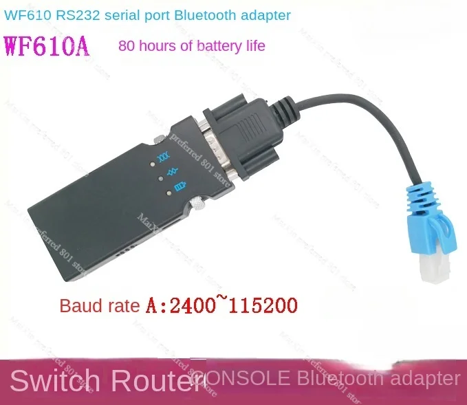 Switch Console to Wireless Serial Port Bluetooth Console Cable WF610A