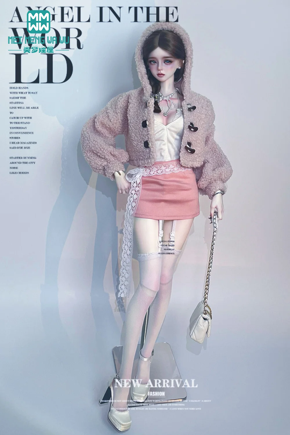 Fits 58-60 cm 1/3 BJD Doll Clothes Fashion Casual A-line Skirt DD SD Toy Girl Gift