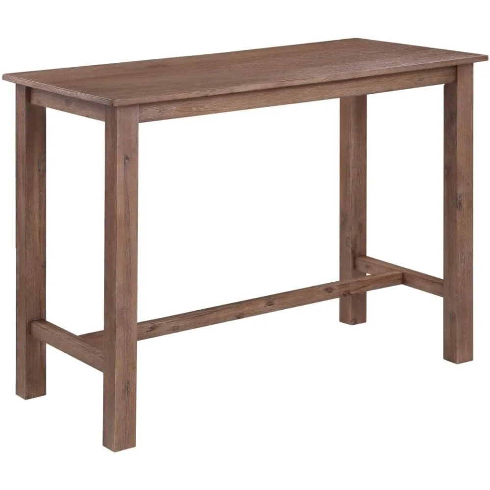 

Стол для паба из матовой проволоки в стиле Sonoma Barnwood