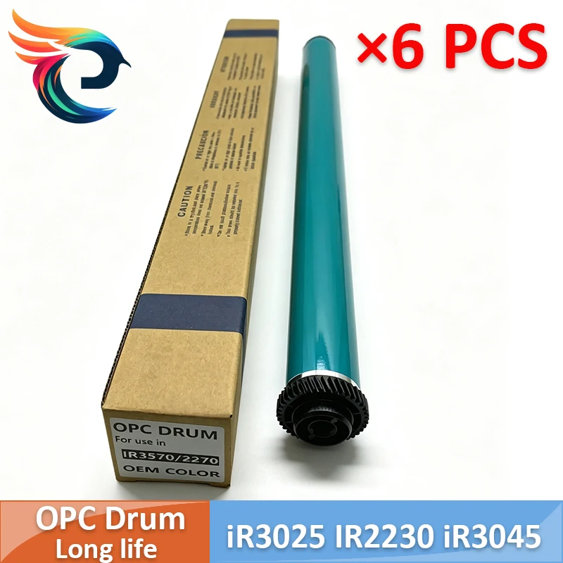 6PCS Long life OPC Drum for Canon iR3025 iR3035 iR3045 iR3235 iR3245 iR3530 iR3570 iR4570 IR2270 IR2230 IR2830 IR2870