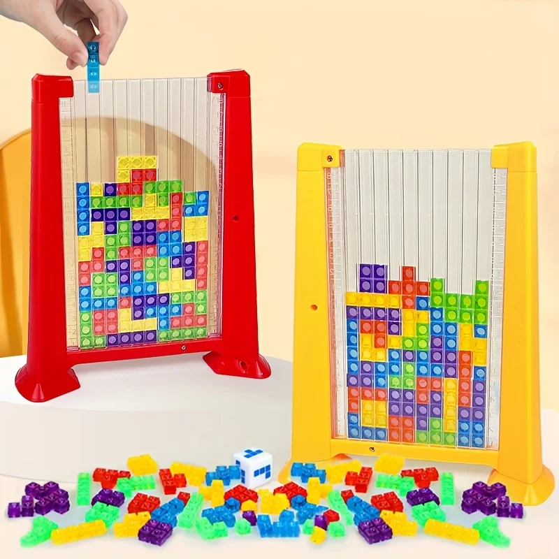 Pädagogische 3D-Puzzle-Bausteine für kognitive Fähigkeiten von Kindern, Trainingsspielzeug, russisches Demontage-Montage-Tischspiel