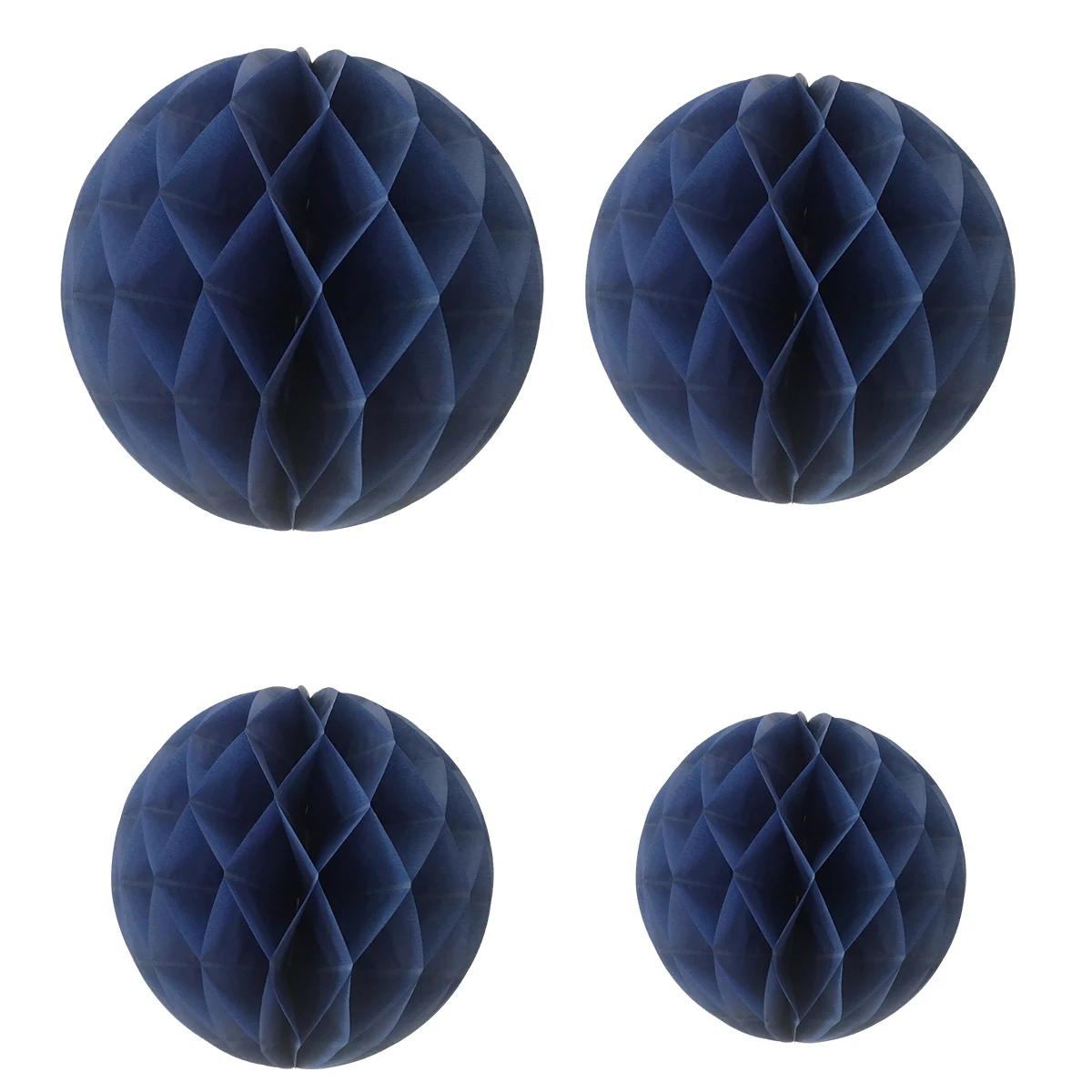 1pcs Set 6 Inch Sapphire Paper Honeycomb Ball Flower Balls Paper Honey Comb Paper For Christening & Baptism Paper Honeycomb