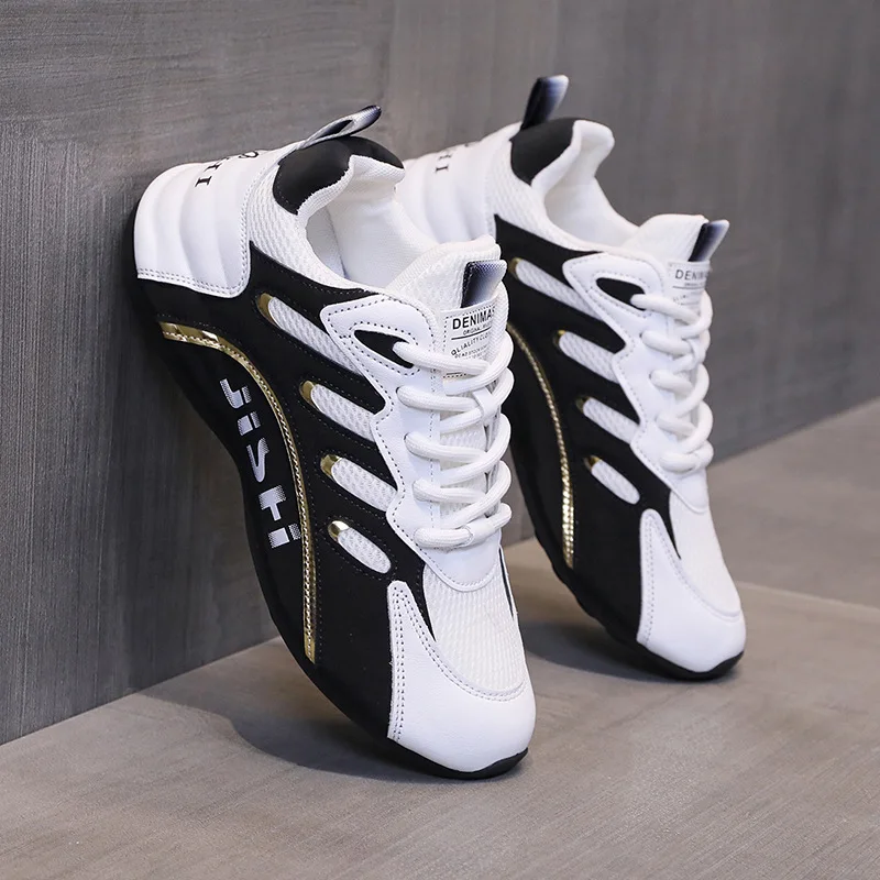 

Men's Sneakers New Mesh Breathable Casual Shoes Comfort Sport Running Shoes Lace Up Training Shoes for Men Flats Tenis Masculino