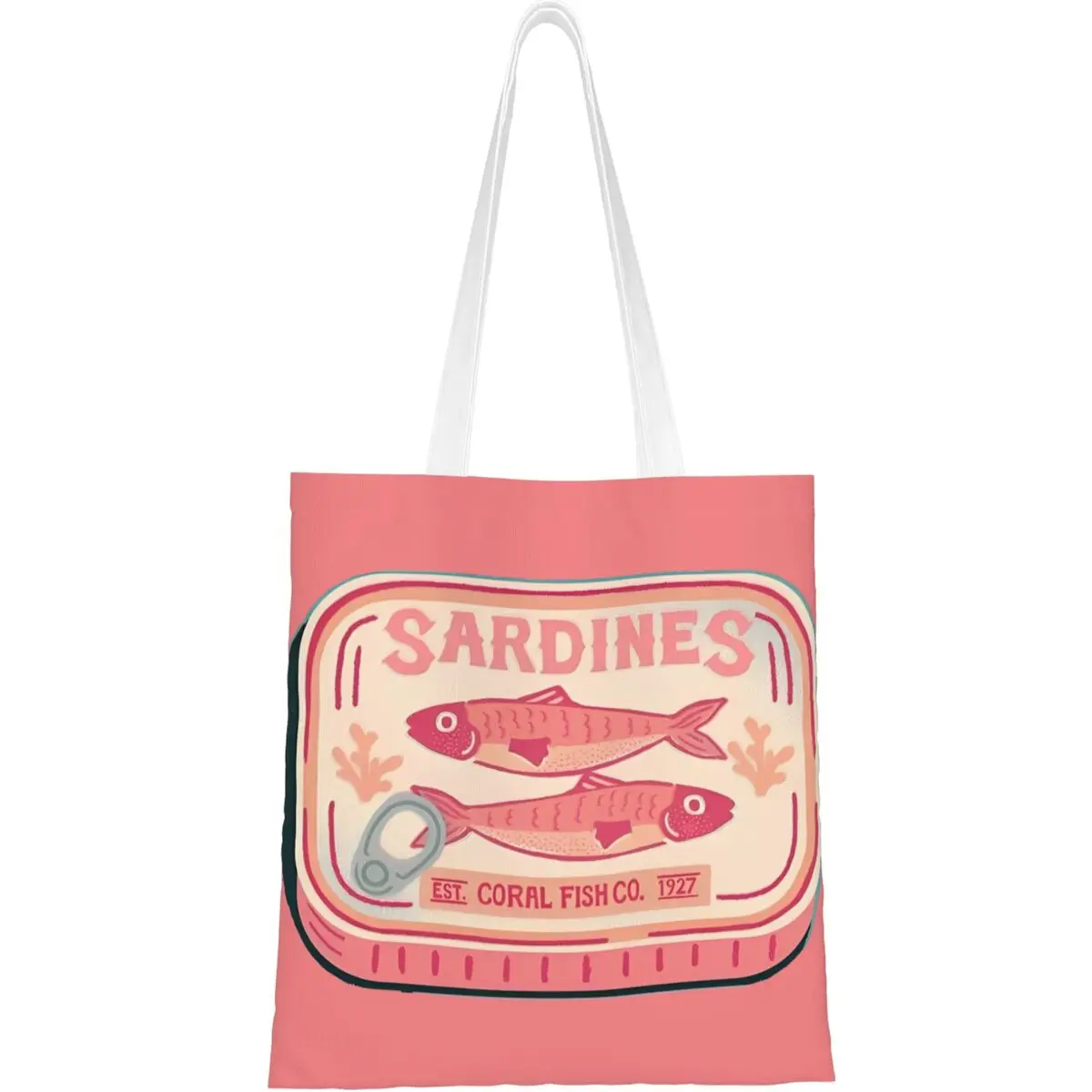 sardinha-grafico-shopper-saco-de-compras-mulher-streetwear-poliester-sacola-impressao-estetica-bolsas