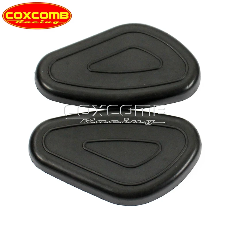 1 Pair Motorcycle Black Fuel Tank Rubber Pads For Zündapp DB DS DBK KS KS750 MW M1 M1M M1S M72 R12 R75 R51 R61 R66 R71 K750 BW40