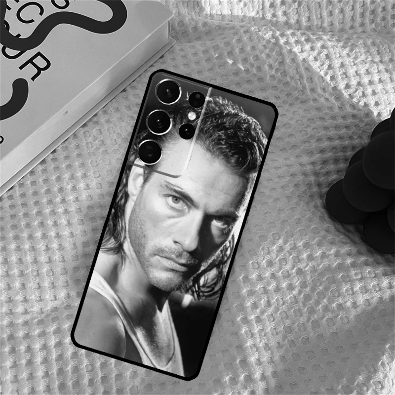 Jean-Claude Van Damme Case For Samsung Galaxy S23 S21 FE S20 S22 Ultra S8 S9 S10 Note 10 Plus Note 20 Ultra Cover