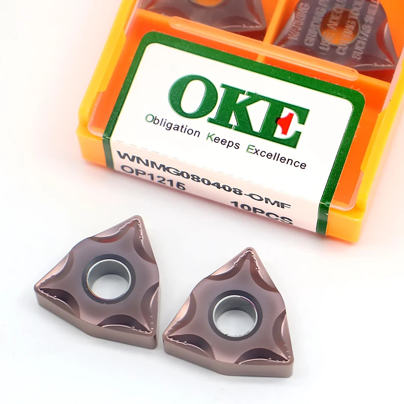

10PCS Original WNMG080408 WNMG432 OP1215 OP1315 Carbide Inserts Turning Tools CNC Lathe Machining Tool Free Shipping