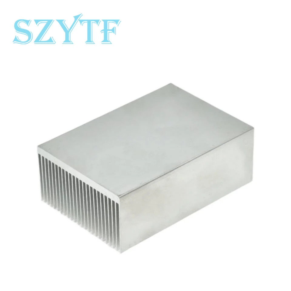 1pcs High- Power Electronic Radiator Heat Sink Fins Fine-toothed 100 * 69 * 37MM