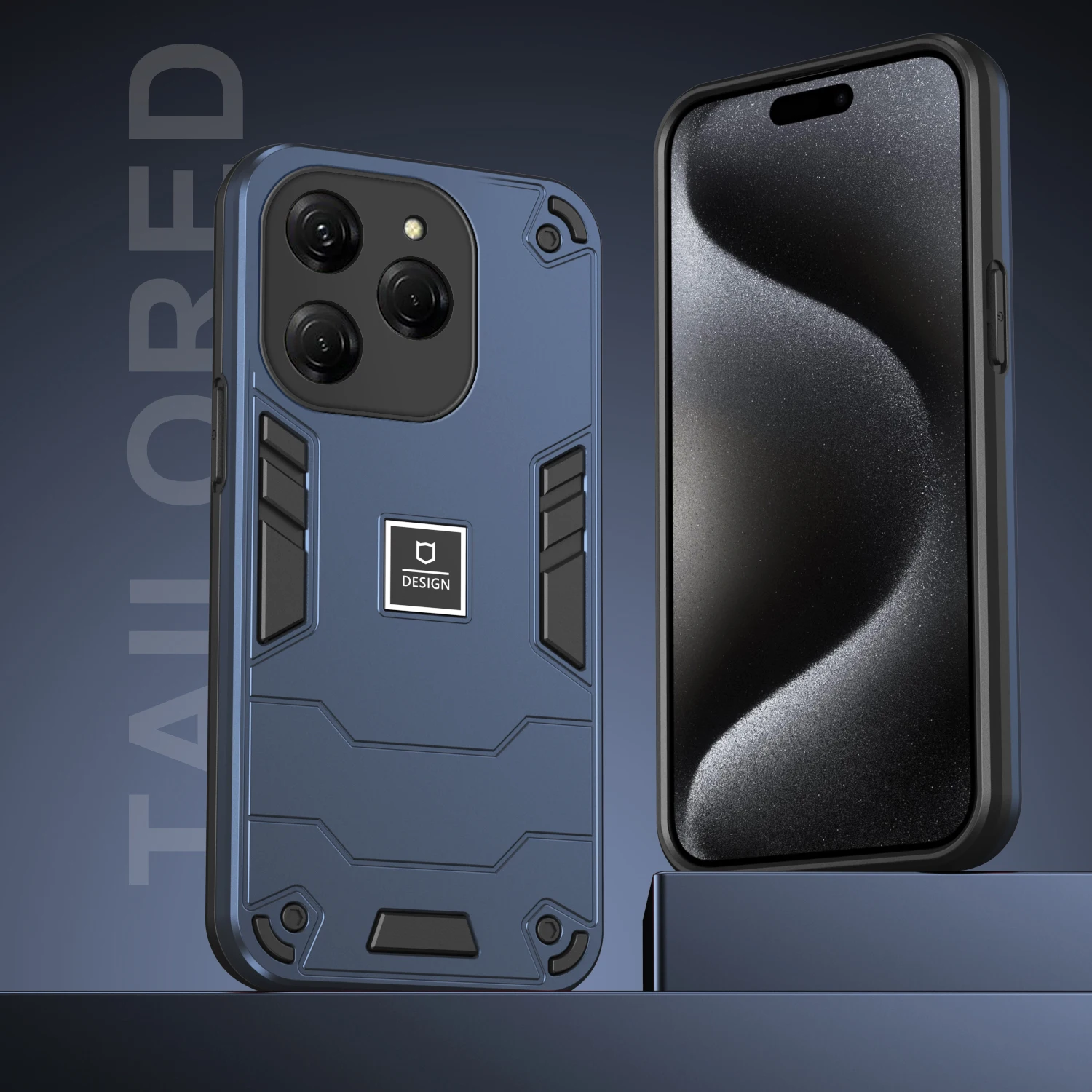 Armor Shockproof Case for Infinix Hot 40 Pro Tecno Spark 20 Pro Silicone Phone Cover Hot40Pro Spark20Pro KJ6 X6837 X6836 Coque