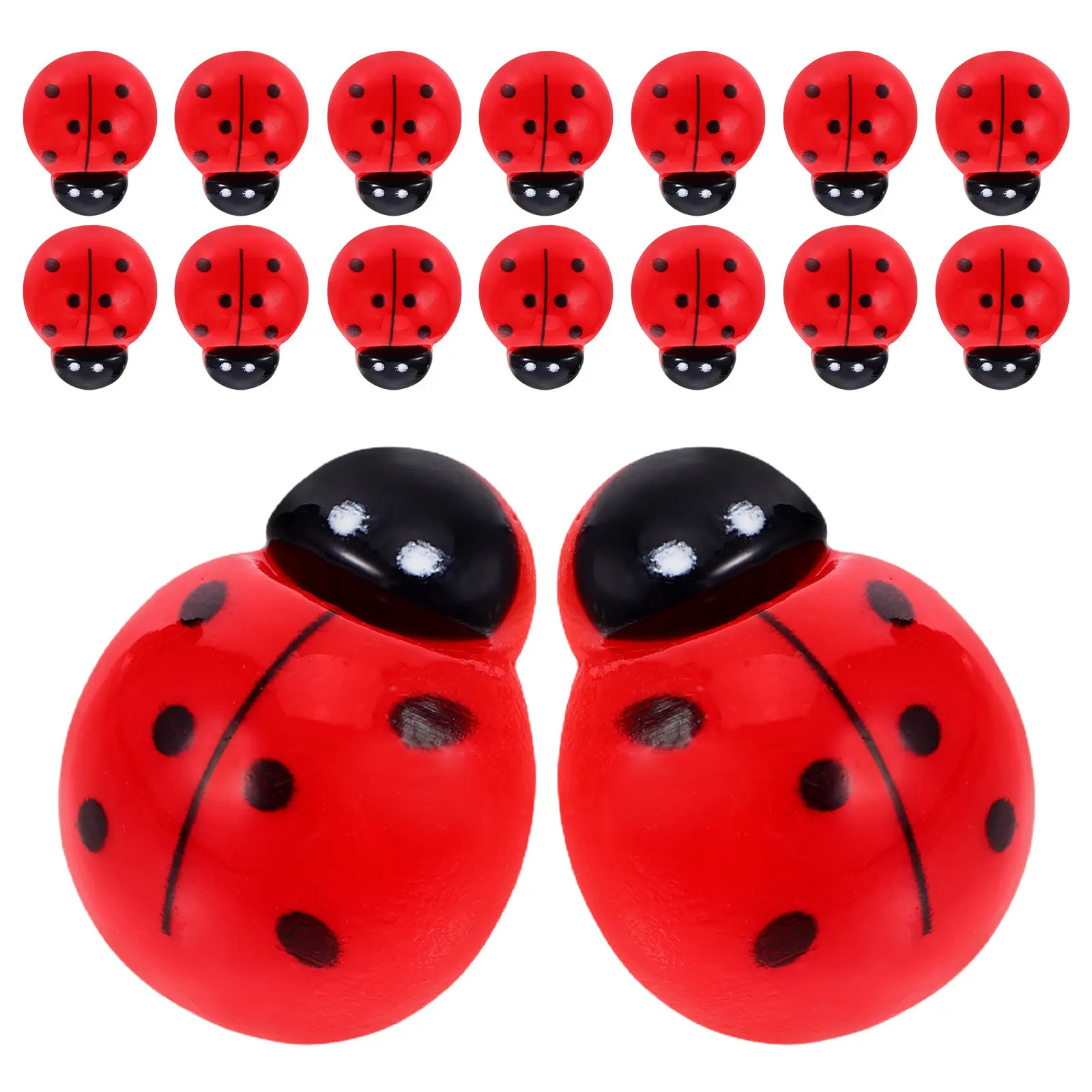 

20Pcs Ladybug Push Pins Creative Cute Decorative Thumb Tacks for Office School Home Bulletin Boards Cork Boards Maps Notes